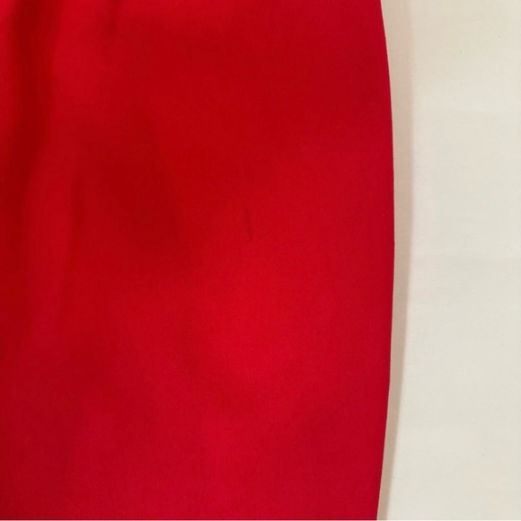 Elizabeth and James Emmy Cutout Back Double Zipper Sheath Dress Red Size 4 - Picture 11 of 14